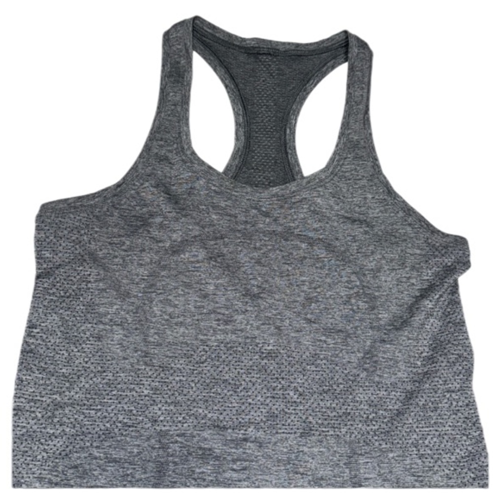 Lululemon Swiftly Tech Racerback Slate/White Like… - image 8